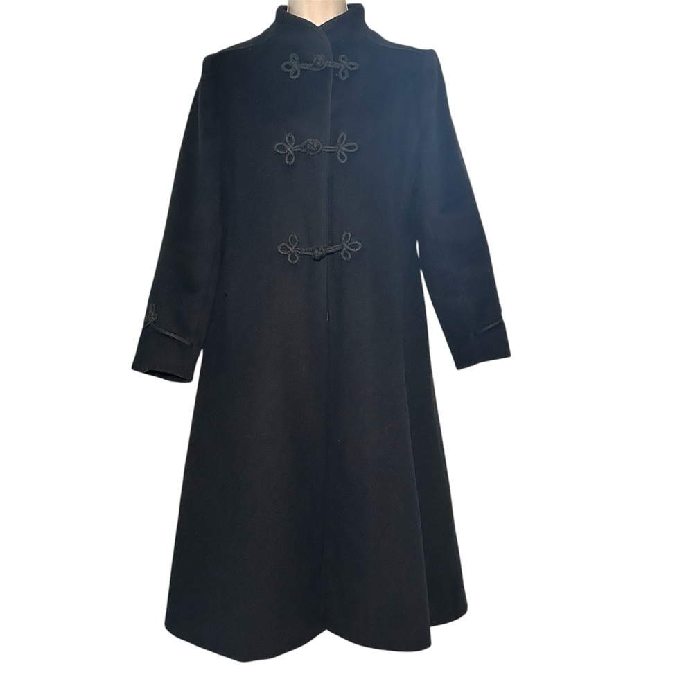Elegant Black Long Coat